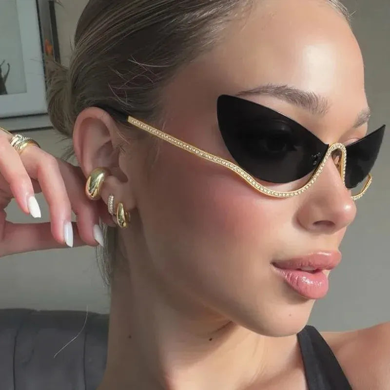 Cylena – Rimless Sunglasses