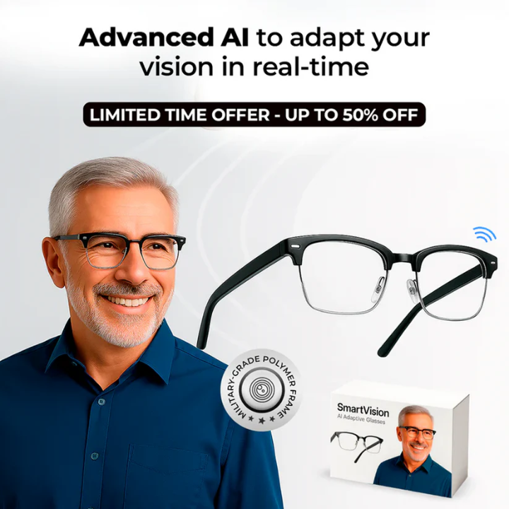SmartVision™ AI-Powered Adaptive Glasses image 1