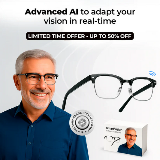 SmartVision™ AI-Powered Adaptive Glasses image 1